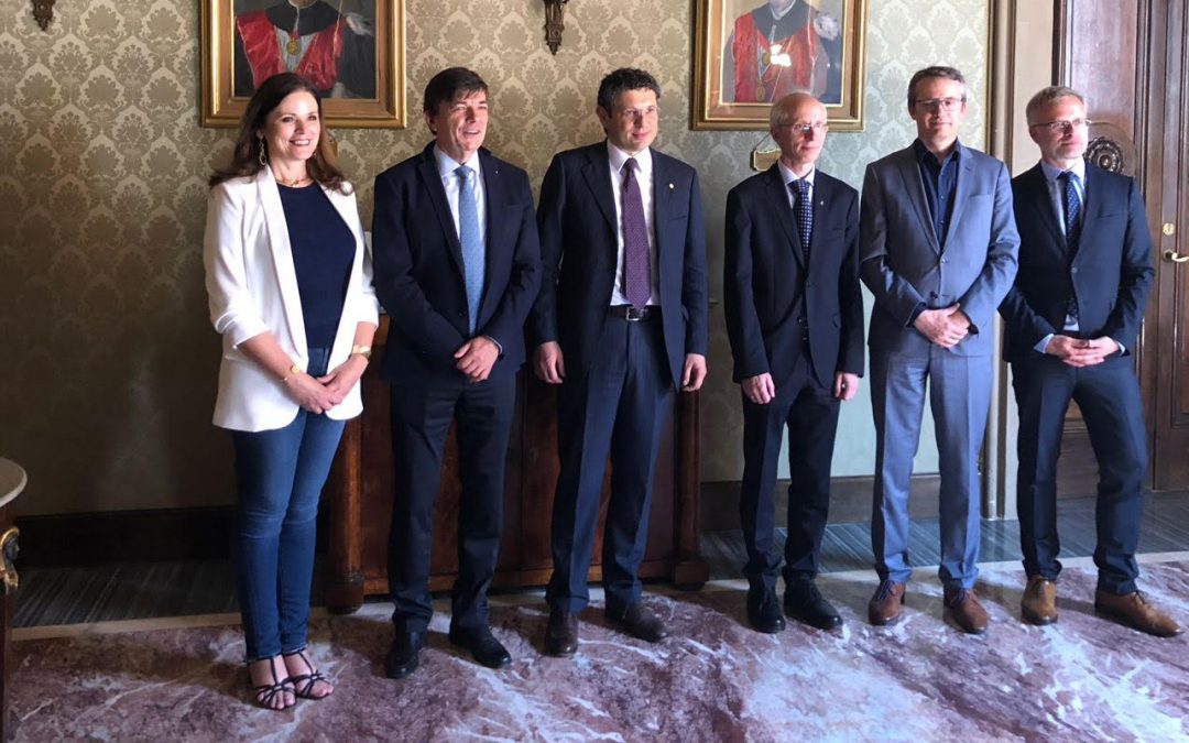 Seis Universidades Europeas firman en Bolonia un acuerdo para abrir un Espacio Académico Compartido, Multilingüe y Multidisciplinar